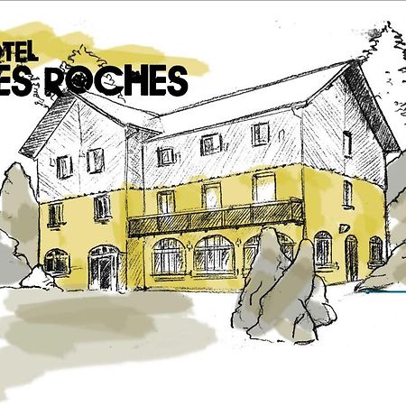 Hotel L'Oree Des Roches Saales Exteriér fotografie